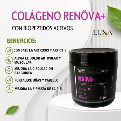 ✨ RENOVA+|Colágeno Doble Hidrolizado compra ahora y recibe regalo GRATIS🎁